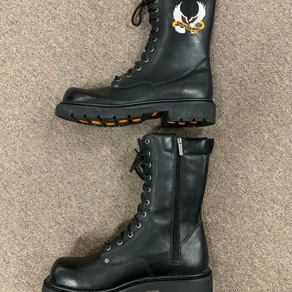 Harley-Davidson Motorcycle Boots Vintage Logo - 12 main image 13